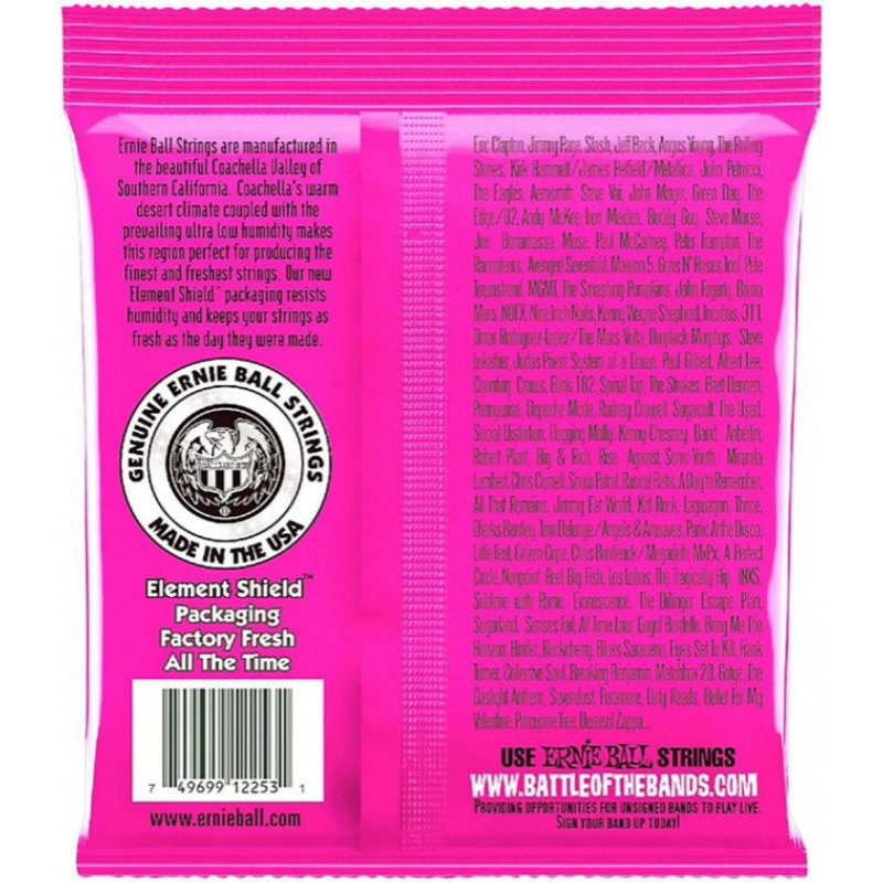 Струны для электрогитары Ernie Ball 2253 Classic Pure Nickel Super Slinky 9/42