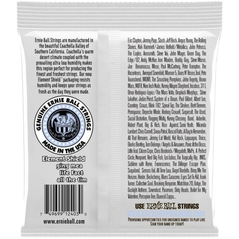 Струны для классической гитары Ernie Ball 2403 Ernesto Palla Nylon Clear & Silver