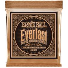 Струны для акустической гитары Ernie Ball 2544 Everlast Medium Phosphor Bronze 13/56