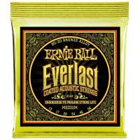 Струны для акустической гитары Ernie Ball 2554 Everlast 80/20 Bronze Medium 13/56