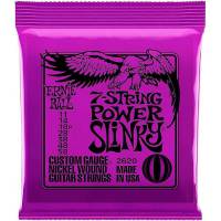 Струни для електрогітари Ernie Ball 2620 7-String Power Slinky Nickel Wound 11/58
