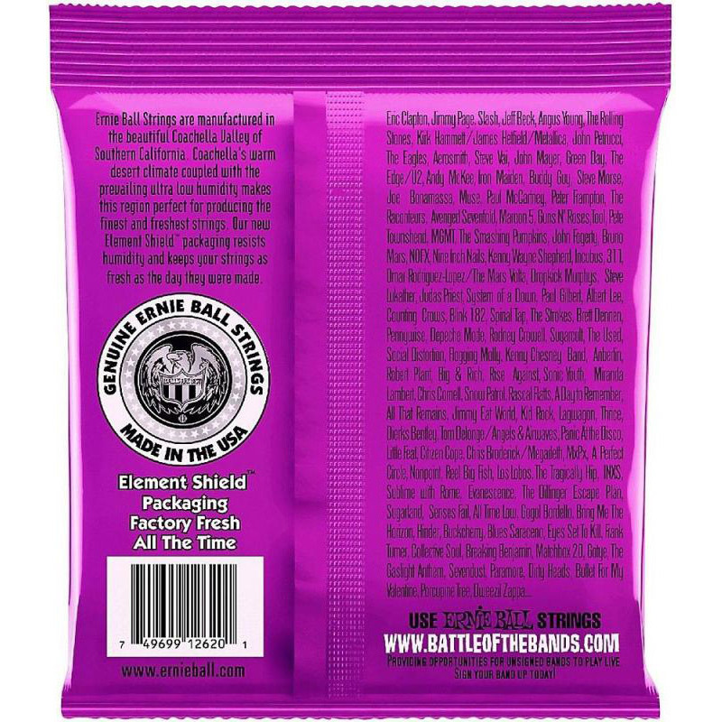 Струны для электрогитары Ernie Ball 2620 7-String Power Slinky Nickel Wound 11/58