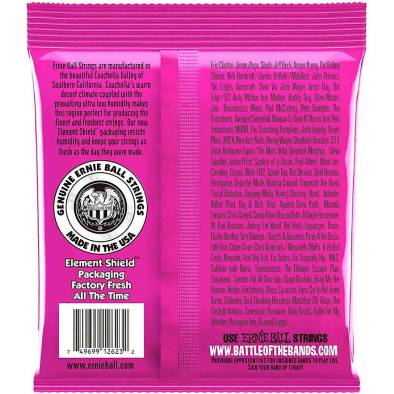 Струни для електрогітари Ernie Ball 2623 7-String Super Slinky Nickel Wound 9/52