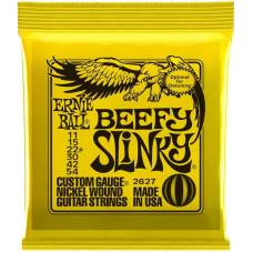 Струны для электрогитары Ernie Ball 2627 Beefy Slinky Nickel Wound 11/54