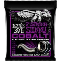 Струны для электрогитары Ernie Ball 2729 7-String Cobalt Slinky 11/58