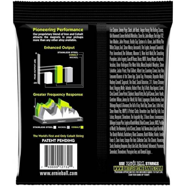 Струни для бас-гітари Ernie Ball 2732 Cobalt Regular Slinky 50/105
