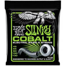 Струны для бас-гитары Ernie Ball 2736 Cobalt Slinky 5-Strings 45/130