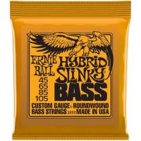 Струны для бас-гитары Ernie Ball 2833 Hybrid Slinky Nickel Wound 4-String 45/105