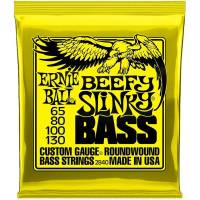 Струни для бас-гітари Ernie Ball 2840 Beefy Slinky Nickel Wound 65/130