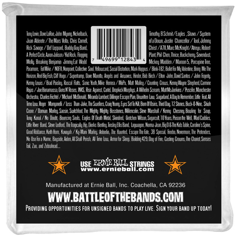 Струны для бас-гитары Ernie Ball 2843 Hybrid Slinky Stainless Steel 45/105