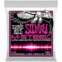 Струни для електрогітари Ernie Ball 2923 M-Steel Super Slinky 9/42