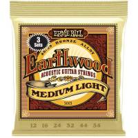 Струни для акустичної гітари 3 Sets Ernie Ball 3003 Earthwood 80/20 Bronze Medium Light 12/54