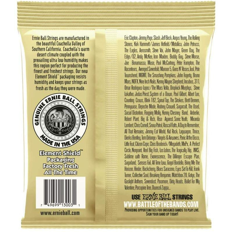 Струны для акустической гитары 3 Sets Ernie Ball 3003 Earthwood 80/20 Bronze Medium Light 12/54