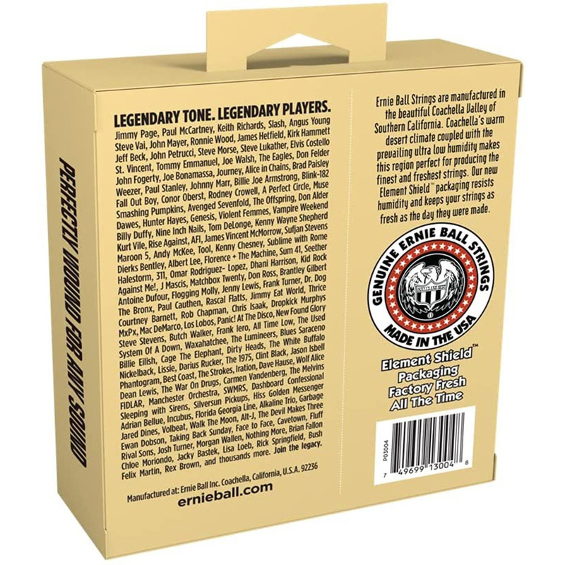 Струны для акустической гитары 3 Sets Ernie Ball 3004 Earthwood 80/20 Bronze Light 11/52