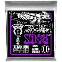 Струни для електрогітари Ernie Ball 3120 Regular Slinky Titanium Coated 11/48