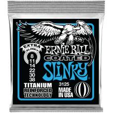 Струны для электрогитары Ernie Ball 3125 Regular Slinky Titanium Coated 8/38