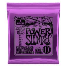 Струны для электрогитары 3 Sets Ernie Ball 3220 Power Slinky Nickel Wound 11/48