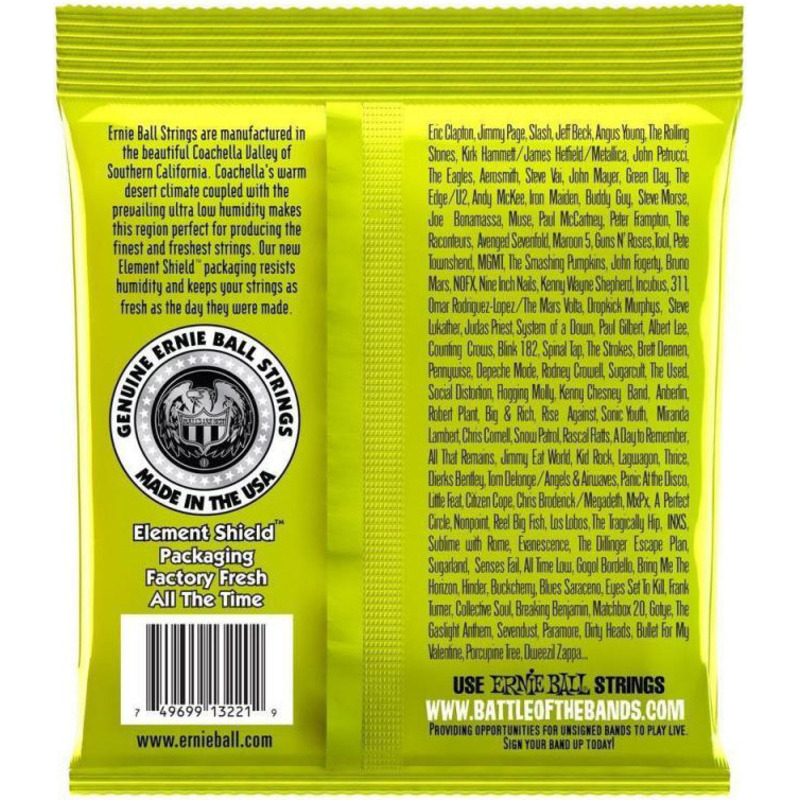 Струни для електрогітари 3 Sets Ernie Ball 3221 Regular Slinky Nickel Wound 10/46
