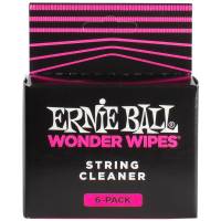 Чистящие салфетки для струн Ernie Ball 4277 Wonder Wipes String Cleaner (6 шт.)