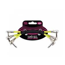 Кабель инструментальный Ernie Ball 6059 Classic Patch Cable Flat Angle/Flat Angle 0.15m (6in) (3 шт.)