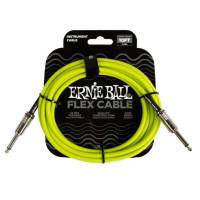 Кабель инструментальный Ernie Ball 6414 Flex Cable Green 3м (10ft)
