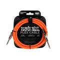 Кабель инструментальный Ernie Ball 6416 Flex Cable Orange 3м (10ft)