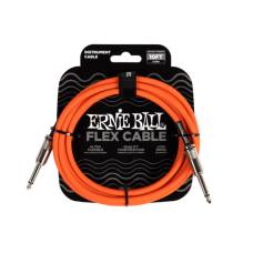 Кабель инструментальный Ernie Ball 6416 Flex Cable Orange 3м (10ft)