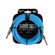 Кабель инструментальный Ernie Ball 6417 Flex Cable Blue 6м (20ft)