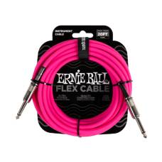 Кабель инструментальный Ernie Ball 6418 Flex Cable Pink 6м (20ft)