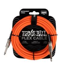 Кабель инструментальный Ernie Ball 6421 Flex Cable Orange 6м (20ft)