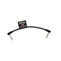 Інструментальний кабель Ernie Ball 6439 Flex Patch Cable 6in - Black - Single (15см)
