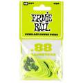 Медиаторы Ernie Ball 9191 Green Everlast Guitar Player's Pack 0.88 mm (12 шт.)