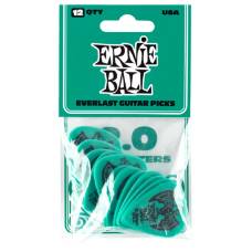 Медиаторы Ernie Ball 9196 Everlast Delrin Player's Pack 2.0  mm (12 шт.)