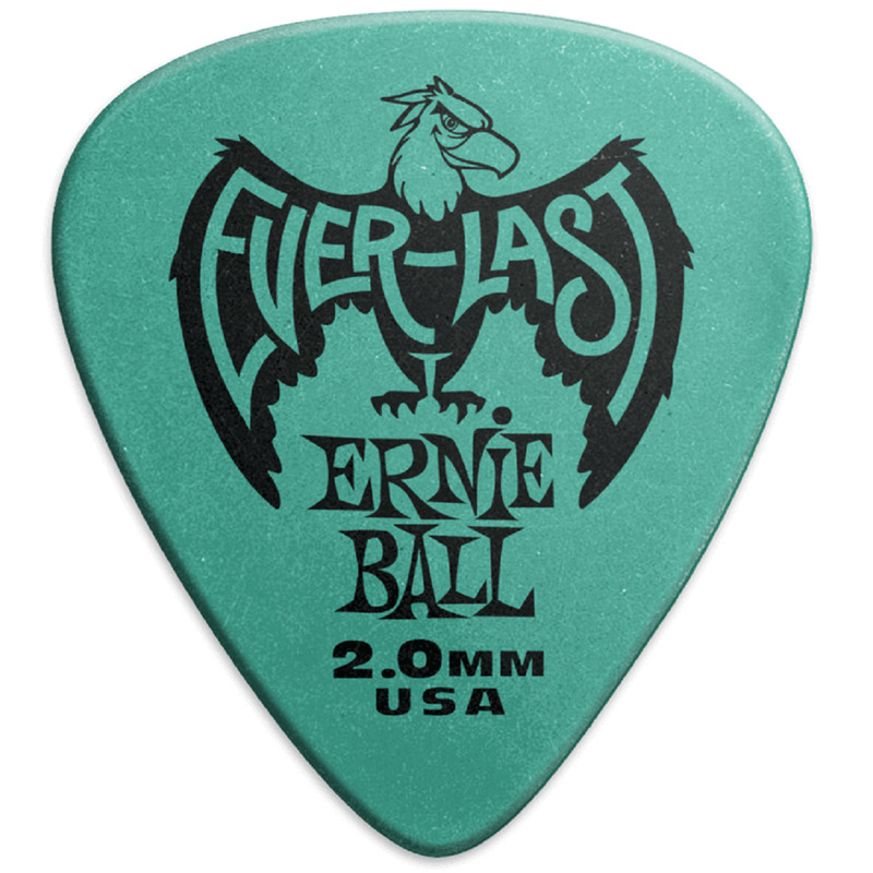 Медіатори Ernie Ball 9196 Everlast Delrin Player's Pack 2.0  mm (12 шт.)