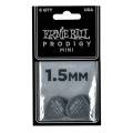 Медиаторы Ernie Ball 9200 Black Mini Prodigy Picks 6-Pack 1.5 mm (6 шт.)