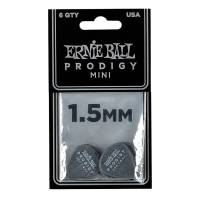 Медиаторы Ernie Ball 9200 Black Mini Prodigy Picks 6-Pack 1.5 mm (6 шт.)