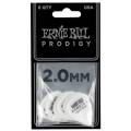 Медіатори Ernie Ball 9202 Standard Prodigy White Player's Pack 2.0 mm (6 шт.)