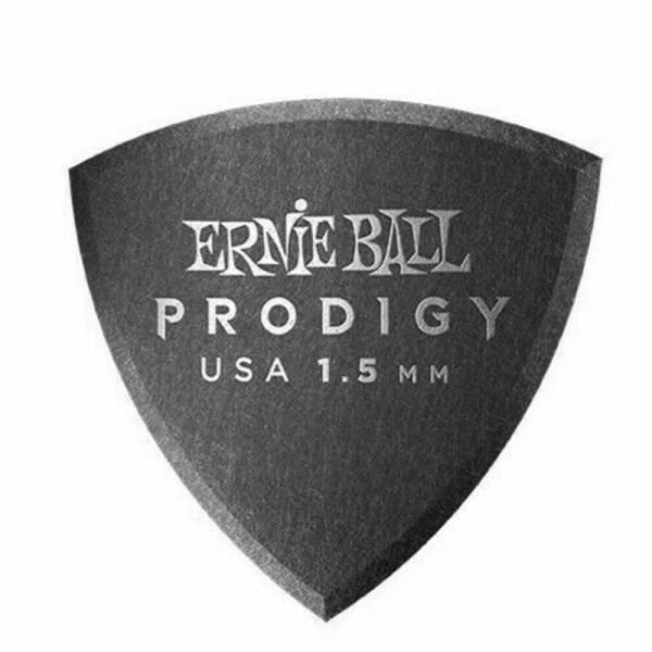 Медиаторы Ernie Ball 9331 Black Shield Prodigy Picks 6-Pack 1.5 mm (6 шт.)