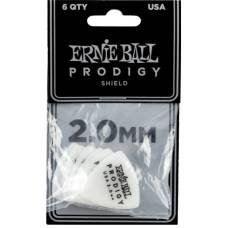 Медиаторы Ernie Ball 9337 White Large Shield Prodigy Picks 6-Pack 2.0 mm (6 шт.)