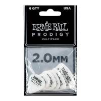 Медіатори Ernie Ball 9343 White Multipack Prodigy Picks 6-Pack 2.0 mm (6 шт.)