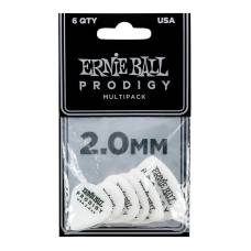 Медиаторы Ernie Ball 9343 White Multipack Prodigy Picks 6-Pack 2.0 mm (6 шт.)