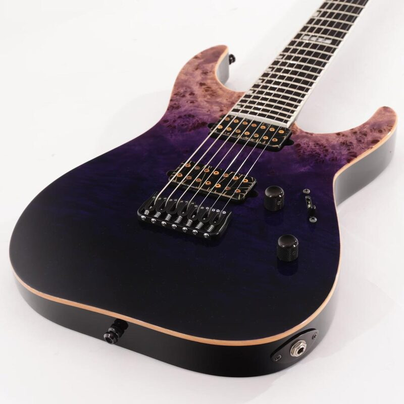 Электрогитара ESP E-II M-II 7NT HS (Purple Natural Fade)
