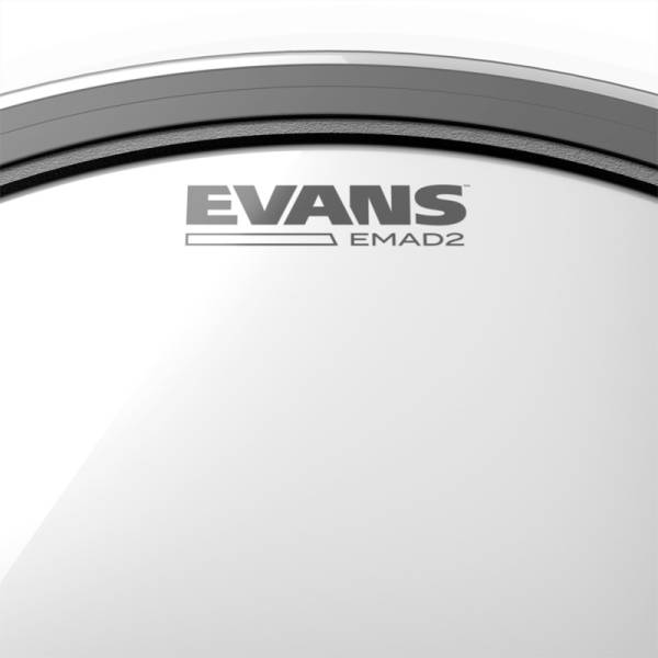 Пластик для бас-барабана Evans 22" EMAD2 CLEAR Bass