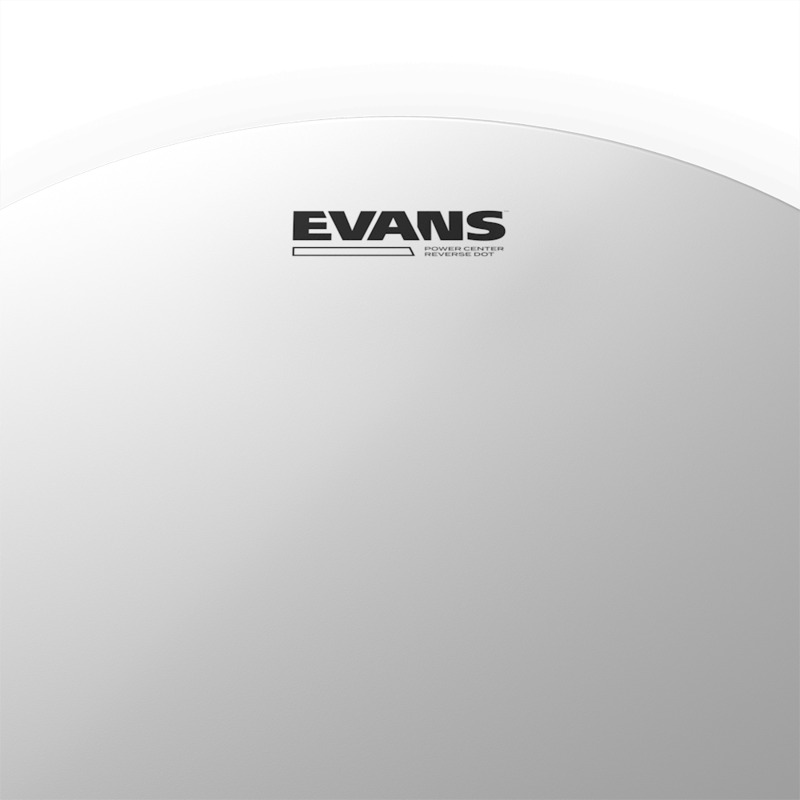 Пластик для малого барабана Evans 12" POWER CENTER REVERSE DOT