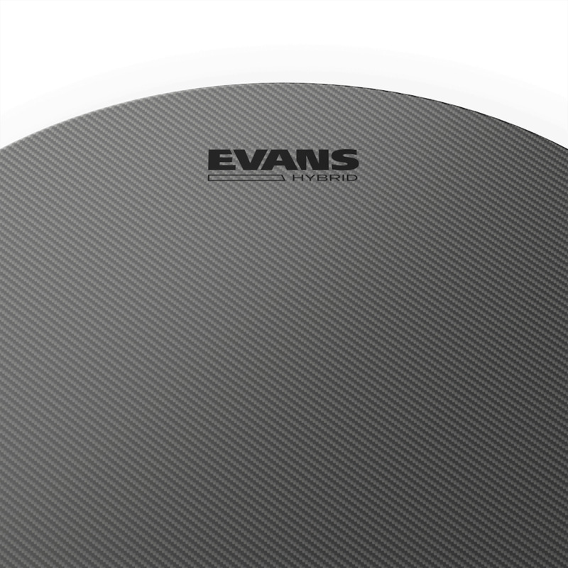 Пластик для малого барабана Evans 14" HYBRID Frosted