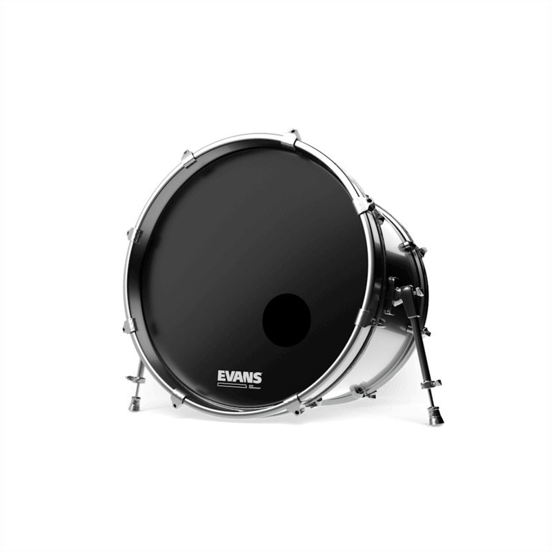 Пластик для бас-барабана Evans 22" EQ3 RESO BLACK