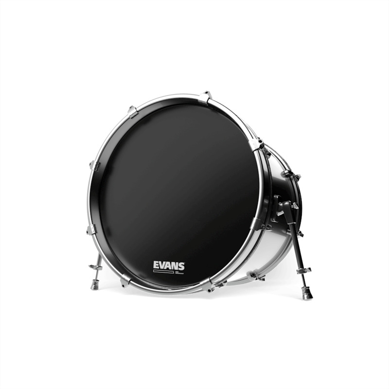 Пластик для бас-барабана Evans 22" RESONANT BLACK