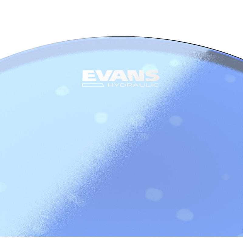 Пластик для малого барабана Evans B14HB 14" Hydraulic Blue Coated