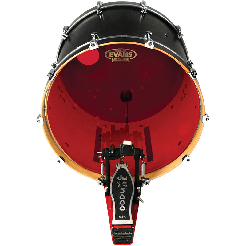Пластик для бас-барабана Evans BD20HR 20" Hydraulic Red