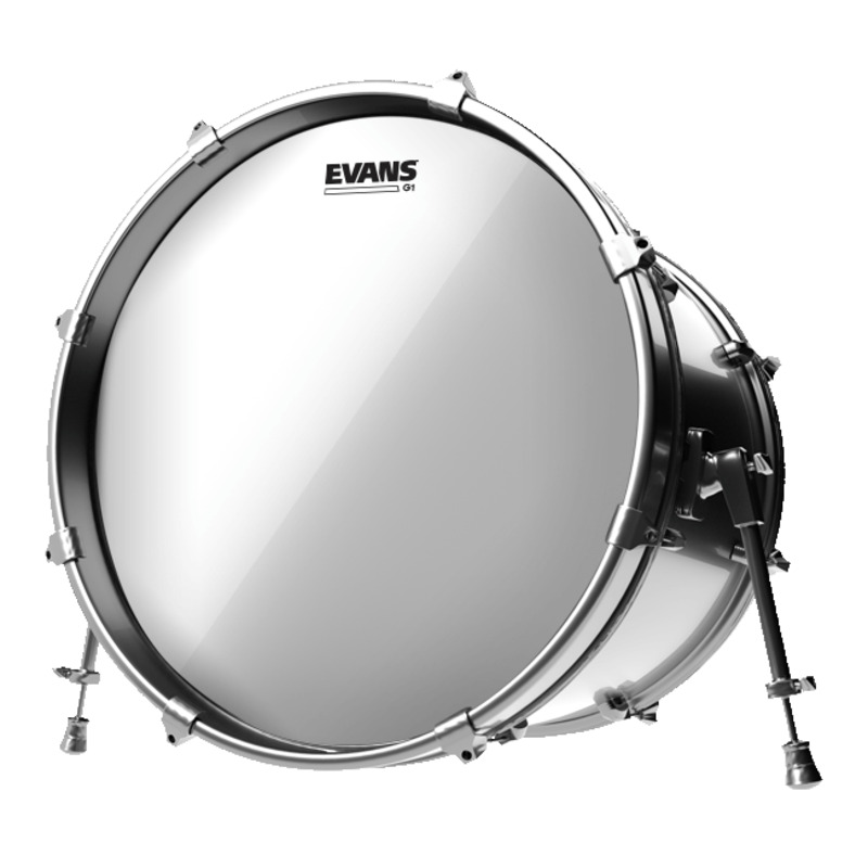 Пластик для бас-барабана Evans BD22G1 22” Clear Bass Reso
